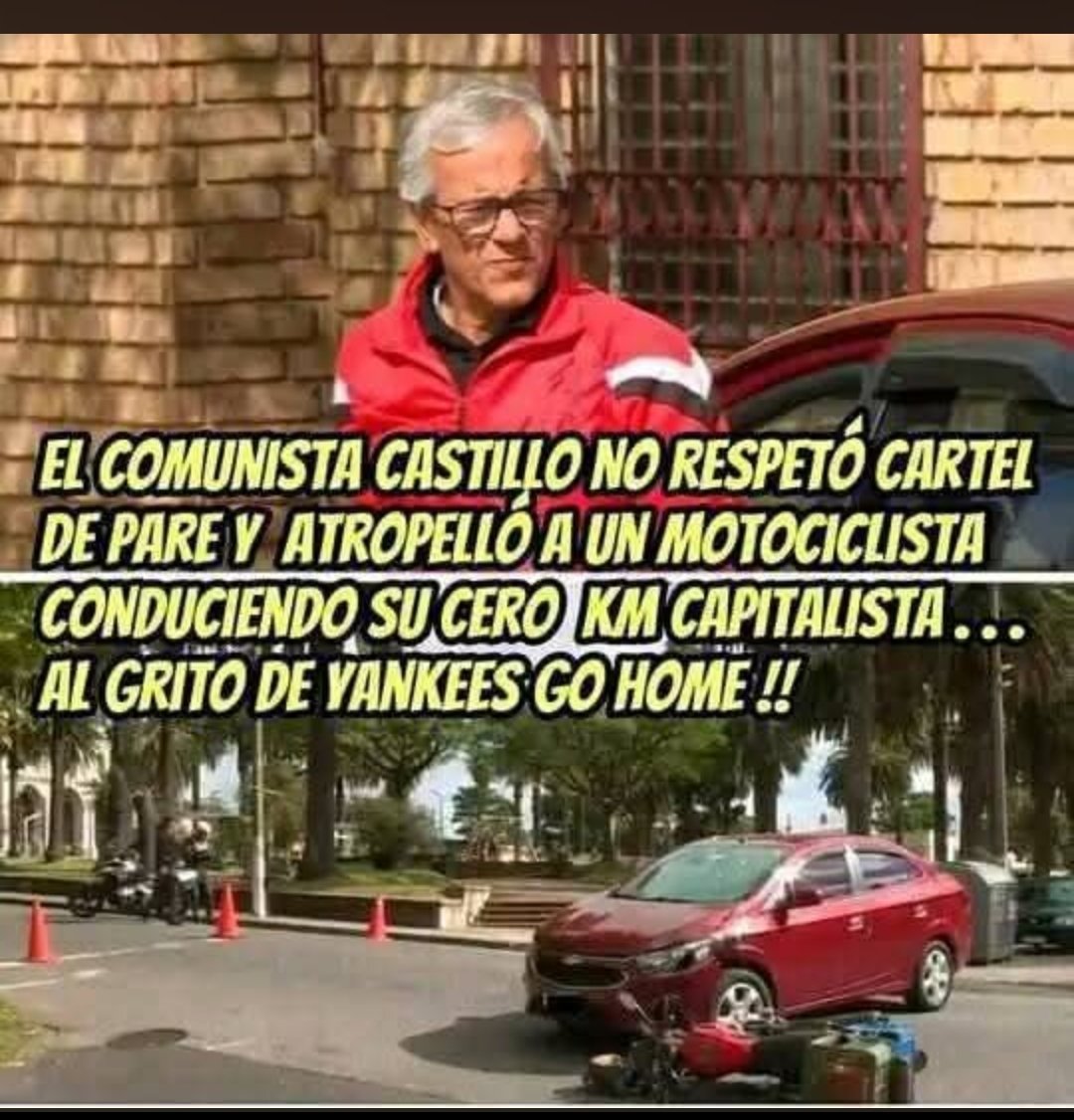 nellylomar's tweet photo. Vivia adentro del.local del #Sunca , porque no.tenia a donde vivir, desse menor vivio ahi, y fue mamadera del.sindicato, desde antes del re inicio de las elecciones en #campañaelectoral , era el.y "el flequilo de Cutcsa los unicos oradores en los actos del frente amplio! Desde entonces, NUNCA TRABAJO EN SU PERRA VIDA!!! Mirenlo.ahora! Puro.bla bla bla bla! Y elmauto que tiene y tremendo caseron entre Malvin y Punta Gorda!!!