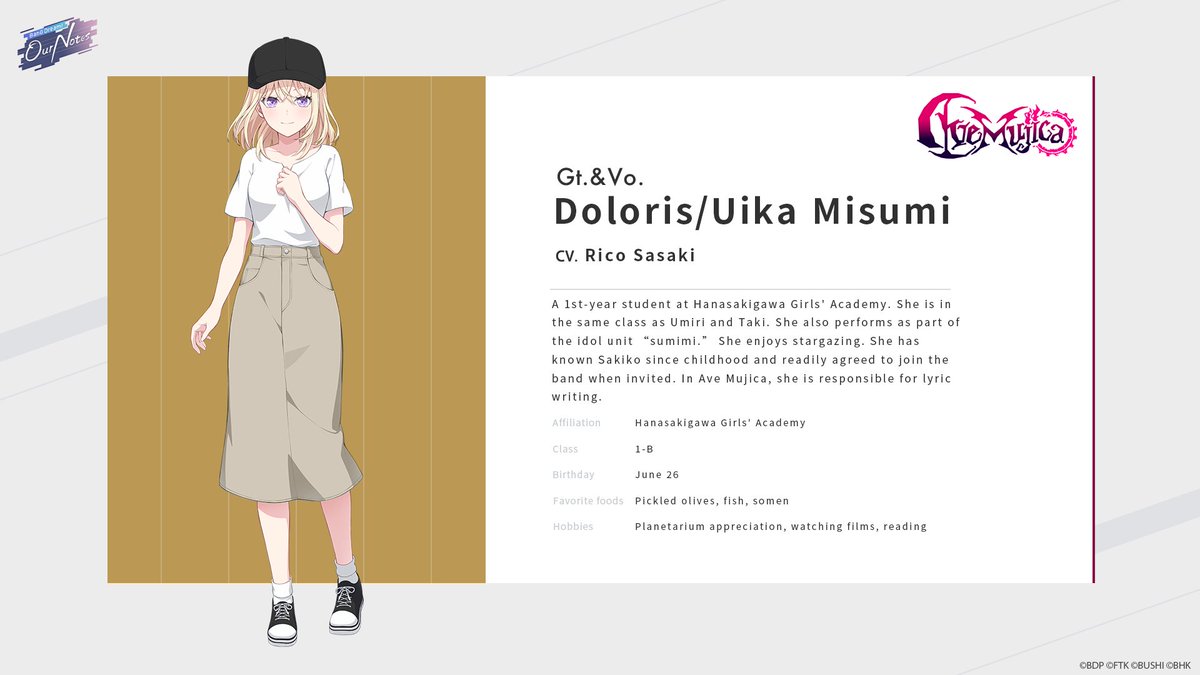 BanG Dream! Our Notes tweet media