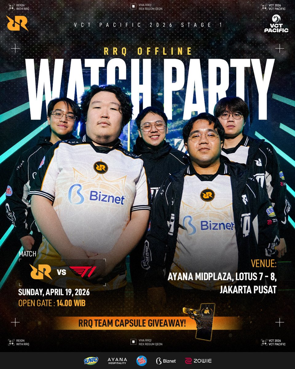 Team RRQ tweet media