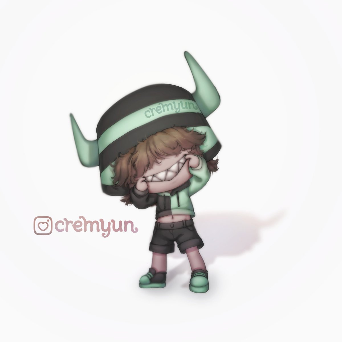 commission done for phantxmy on ig

#commissionart #chibicommission #chibi