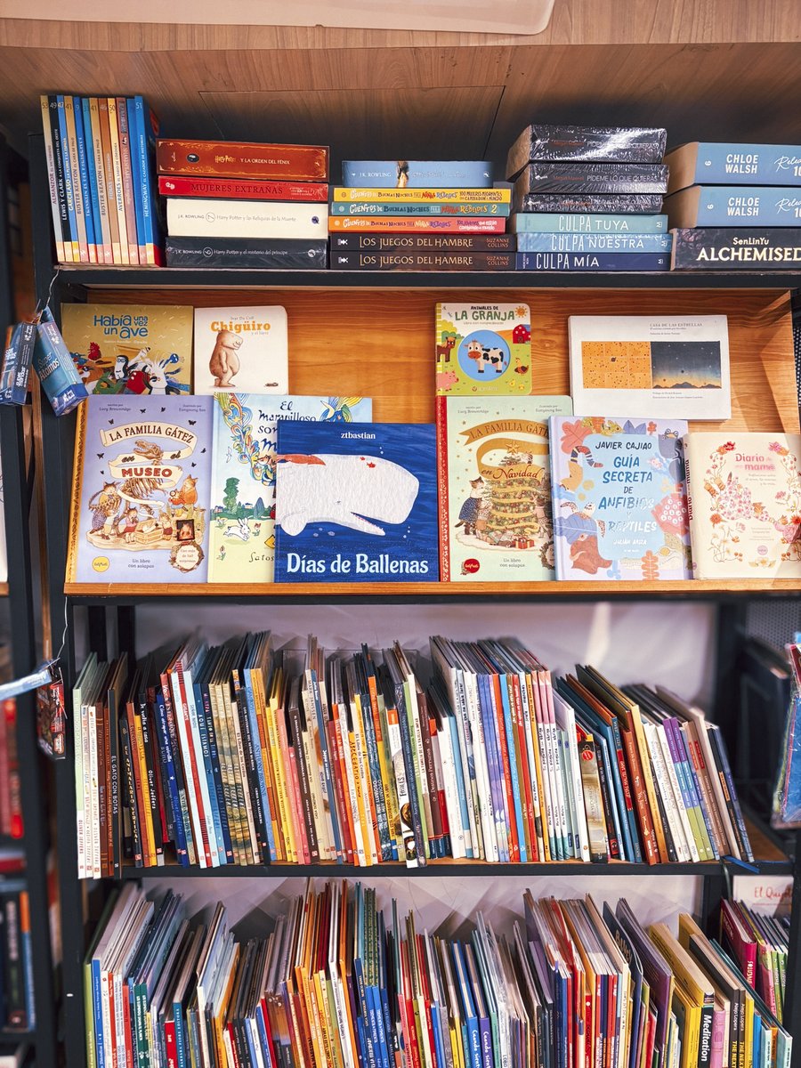 ZTBASTIAN's tweet photo. ¡Siempre será un honor y gusto poder ver a "Días de Ballenas" cerca de otras grandes historias ilustradas! 📖🐋📚 #editorial #libros #librosilustrados #ilustración #libreria https://t.co/taxKrxZAV1