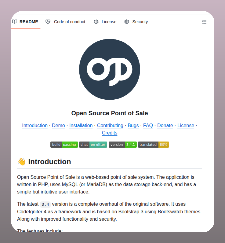 tom_doerr's tweet image. Open-source POS with multi-user and GDPR-ready features

github.com/opensourcepos/…