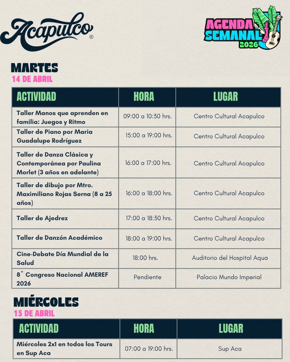 Acapulco tweet media