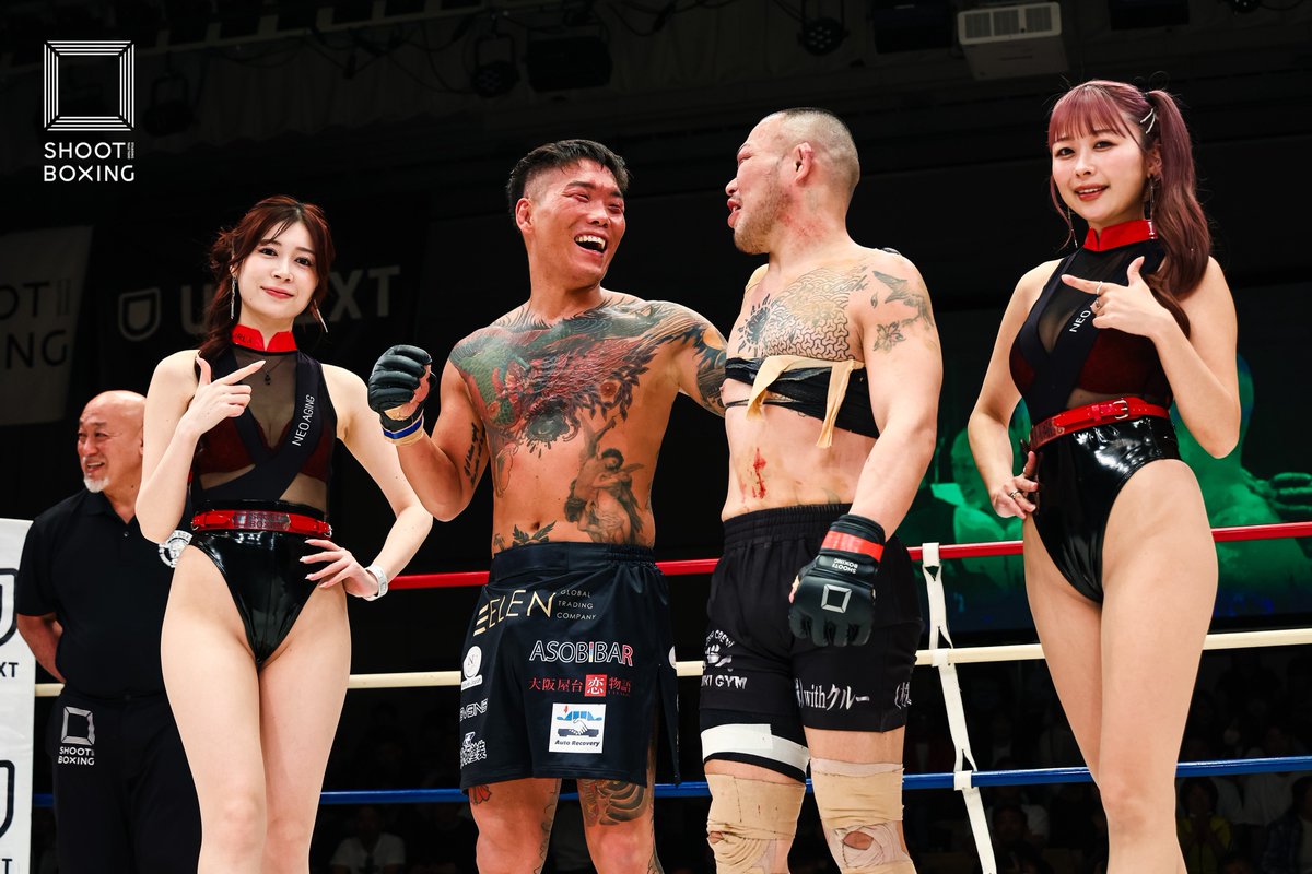 SHOOT_BOXING's tweet photo. ／
#SHOOTBOXING 2026 act.2
📣🔥🔥大会結果🔥🔥📣
✅U-NEXT見逃し配信中▶︎https://t.co/stK9XdX8d0
＼

▼第4試合 65.0kg契約※OFGヒジあり
×樋沼朝光
◎山口裕人(＠hrt_1 )
🚩TKO 2R2分56秒※レフェリーストップ

📝詳細▶︎ https://t.co/w0YbDezxjQ
#シュートボクシング #SB2026act2 https://t.co/iXUviNMVD2