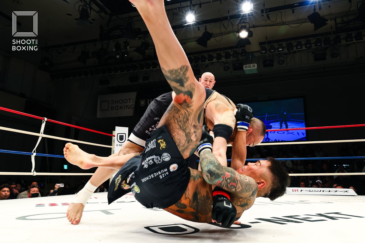 SHOOT_BOXING's tweet photo. ／
#SHOOTBOXING 2026 act.2
📣🔥🔥大会結果🔥🔥📣
✅U-NEXT見逃し配信中▶︎https://t.co/stK9XdX8d0
＼

▼第4試合 65.0kg契約※OFGヒジあり
×樋沼朝光
◎山口裕人(＠hrt_1 )
🚩TKO 2R2分56秒※レフェリーストップ

📝詳細▶︎ https://t.co/w0YbDezxjQ
#シュートボクシング #SB2026act2 https://t.co/iXUviNMVD2