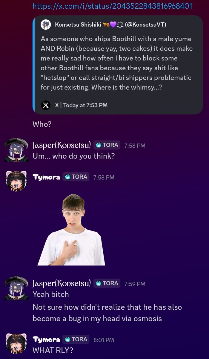 Tymora🐯 | E6S5 boothill is home tweet media