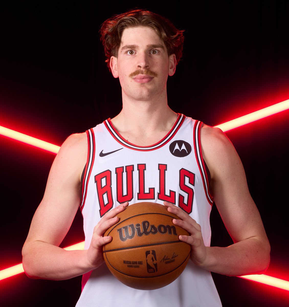 BullNationCHI's tweet image. Lachlan Olbrich tonight:

• 10 PTS
• 15 REB
• 10 AST

4th rookie in franchise history to record a triple-double!

#BullsNation | #SeeRed
