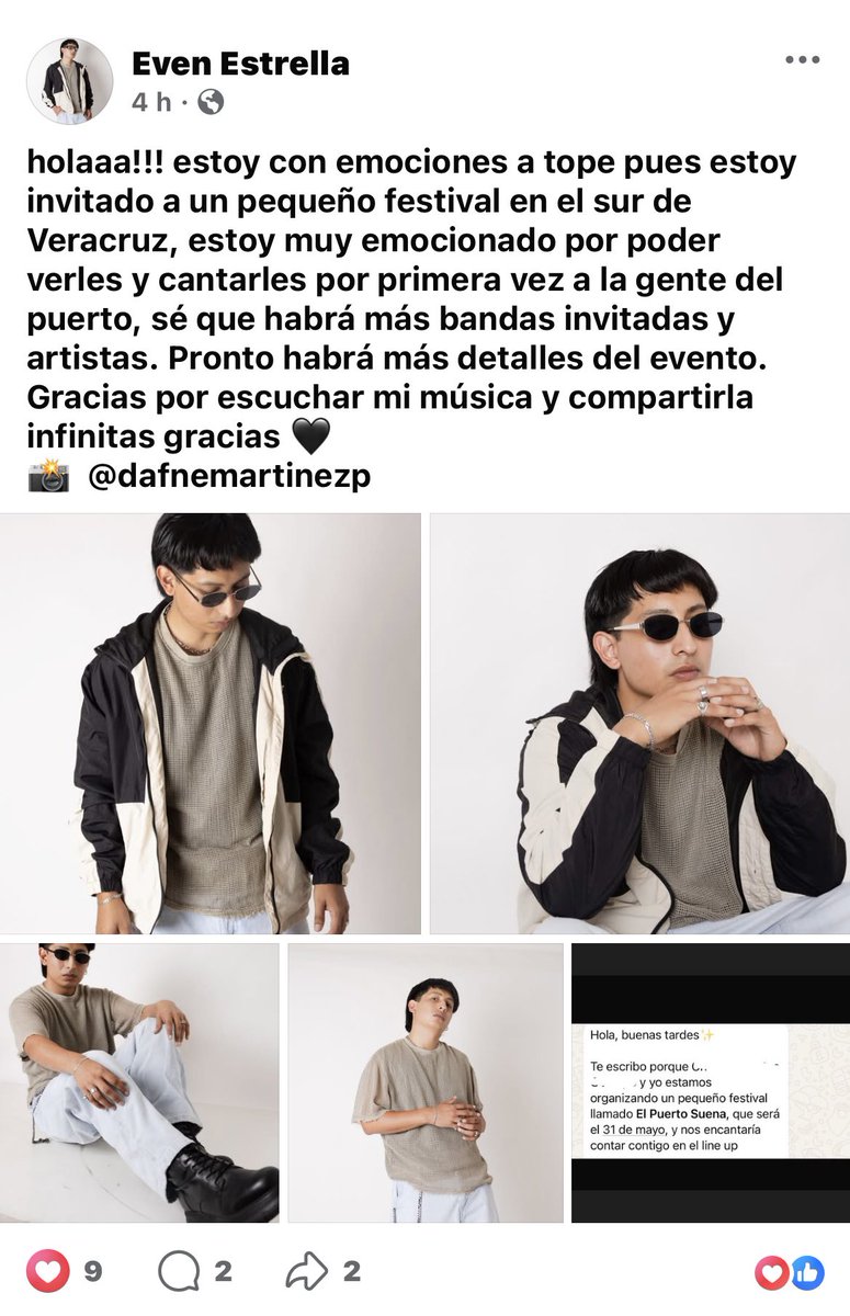 FanEvenEstrella's tweet photo. Even Estrella nos dará nuestro primer show en un festival 🔥 https://t.co/QQ5E0RZW87