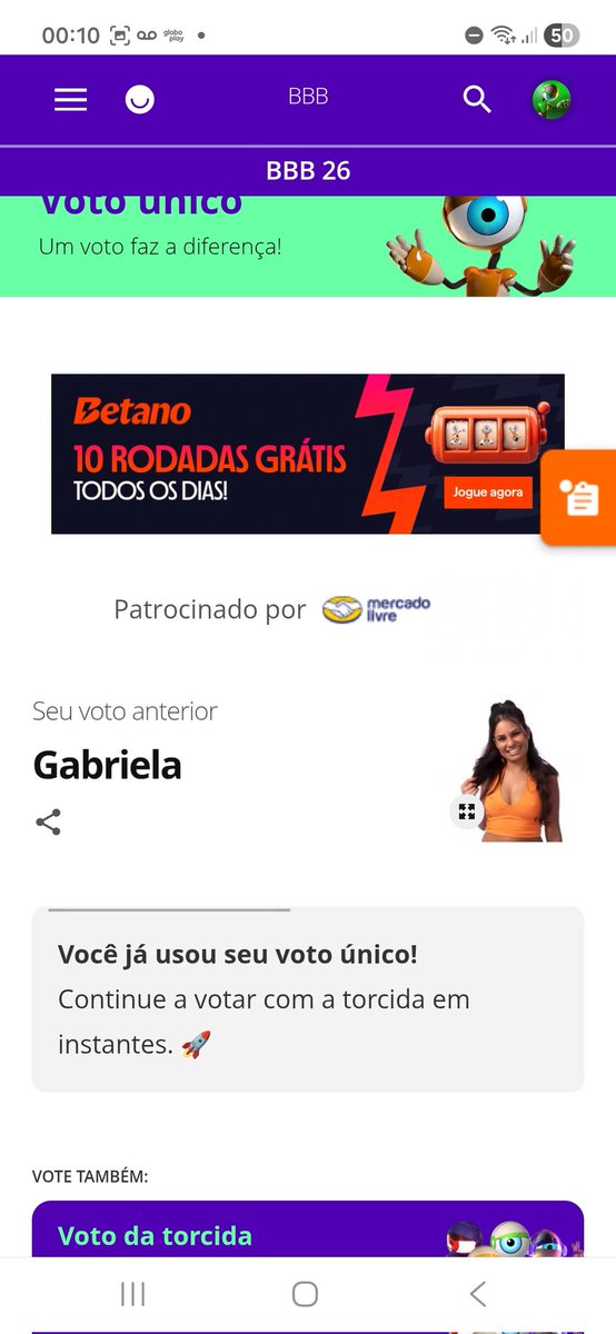 E vamos eliminar a panqueca ,fora panquequinhaaa de bananaaa
