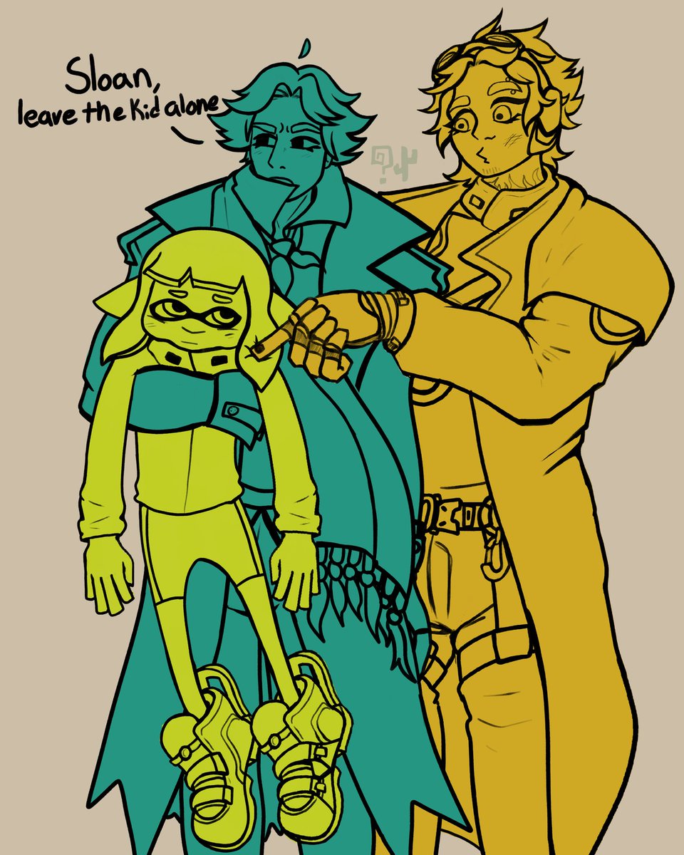 CuriousCacti's tweet photo. My Tomodachi Life island about to go crazy with all my favorite character and OCs. Like wdym it’s totally possible Venture Overwatch and Pocket Deadlock get married and adopt agent 4 Splatoon 2 as their kid. #venture #pocket #agent4 https://t.co/RR4ekBE0De