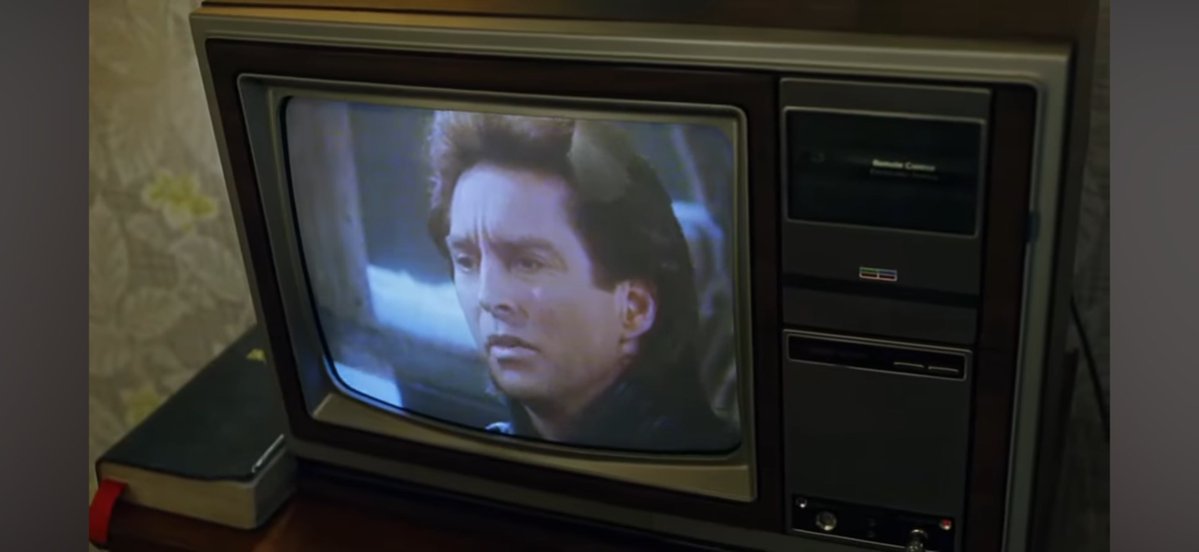 adt219's tweet image. Hubby was watching an old movie and asked me who this was on the TV in the movie because he thought he looked familiar. He’s well trained, lol. #Days #Jarlena #Drake💜💜