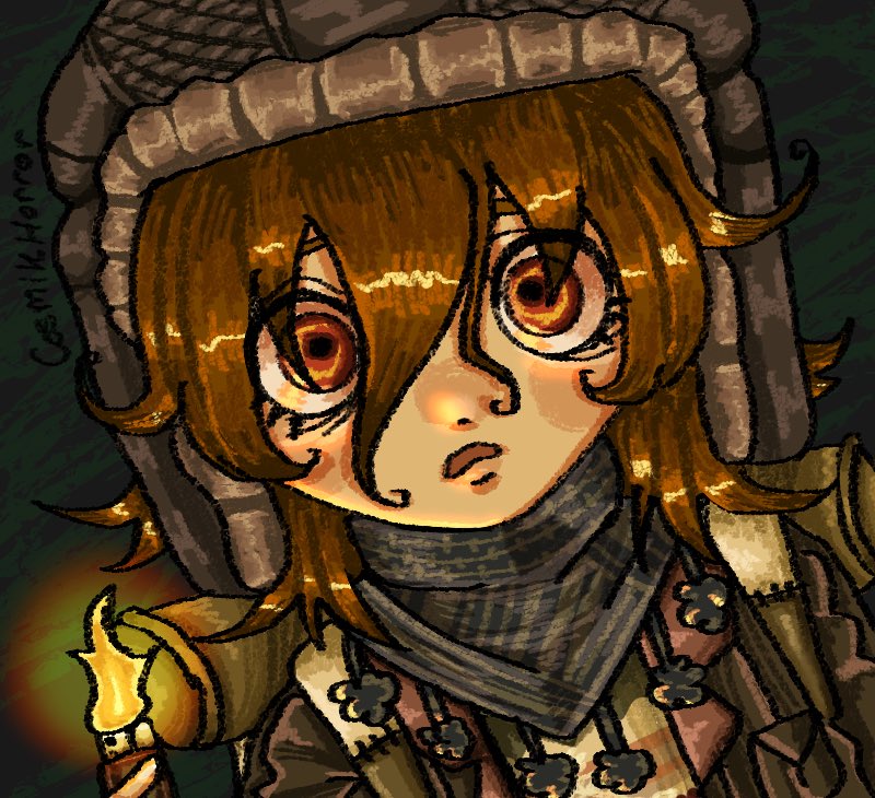 CosmikHorror's tweet image. Art of a new adopt I got!

#ocart #art