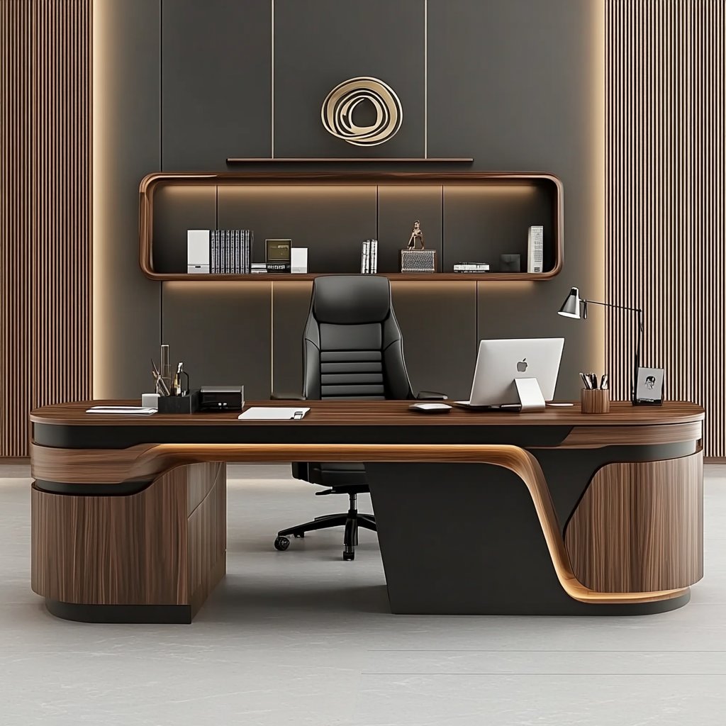 SaintcyOffice's tweet image. Minimalist layering logic. Pristine white planes intersect with a structured charcoal return in this sharp L-shaped design. A masterpiece of geometric clarity and modern focus for the visionary office. saintcyspace.com: SAINTCYFURNITURE3 #minimalism #modernoffice