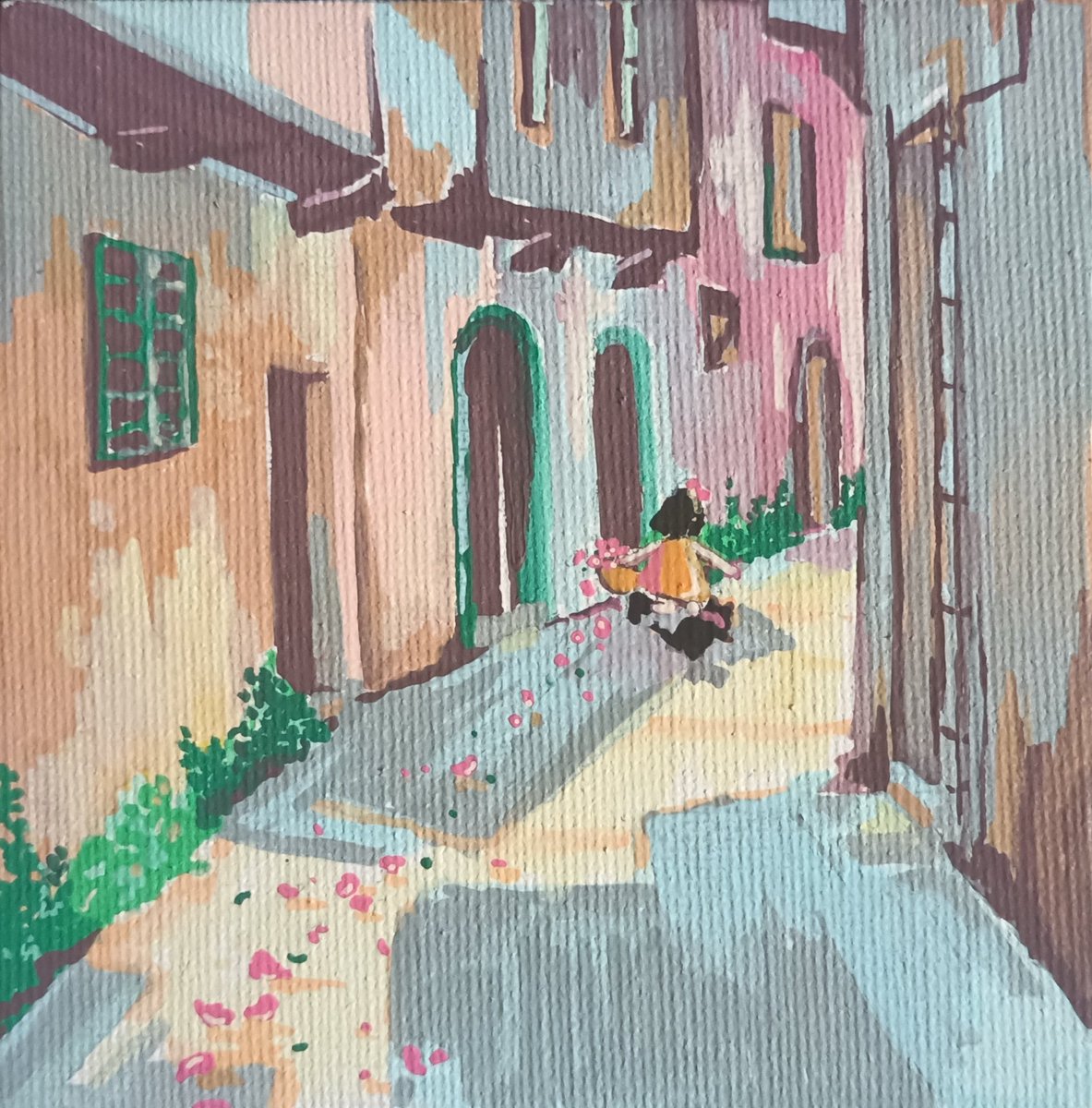 Old artwork 

Acrylic pen on canvas
10x10cm