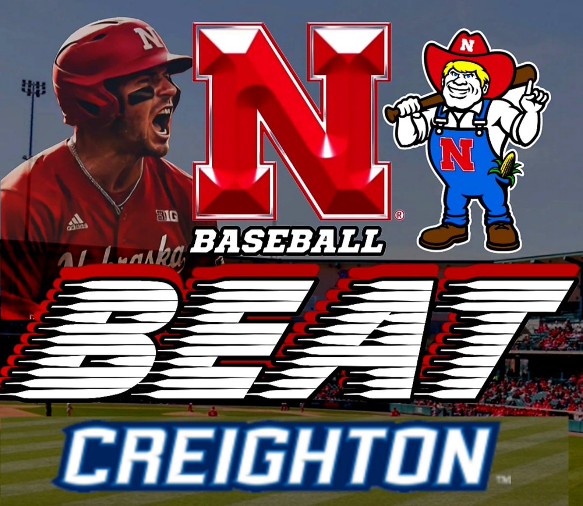It's time for the Huskers to have  a short memory and get focused on I-80 Rival Creighton. 

See ya all Tuesday night at  Hawks Field at Haymarket Park 

#GoBigRed #6To4To3 #BoltBaseball  #GrittyBeatsPretty  <a href="/bmclaughlin4/">Ben McLaughlin</a> <a href="/NickHandleyOMA/">Nick Handley</a>  <a href="/CrooksPBP/">Kyle Crooks</a> <a href="/HuskerBaseball/">Nebraska Baseball</a> <a href="/HuskersRadio/">Huskers Radio Network</a>