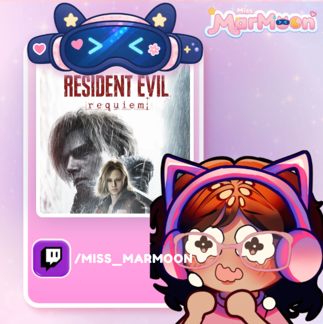 Miss_MarMoon's tweet photo. STREAM EN VIVO 🚨 LINK ABAJO!
Hoy nos adentramos en el terror de Resident Evil: Requiem 🧟‍♀️💀
✨ Como siempre, las Estrellitas son bienvenidas a acompañarme
#Streamer #EnVivo #ResidentEvil #Gaming #HorrorStream #Vtuber https://t.co/twkMjb1gGC