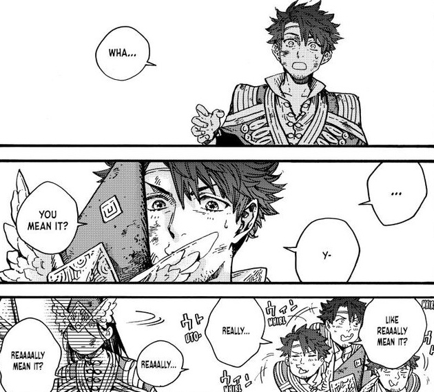 qiwiifrey's tweet image. #whaspoilers #whamangaspoilers #easwin

oh he's down bad for him look at his stupid delighted face