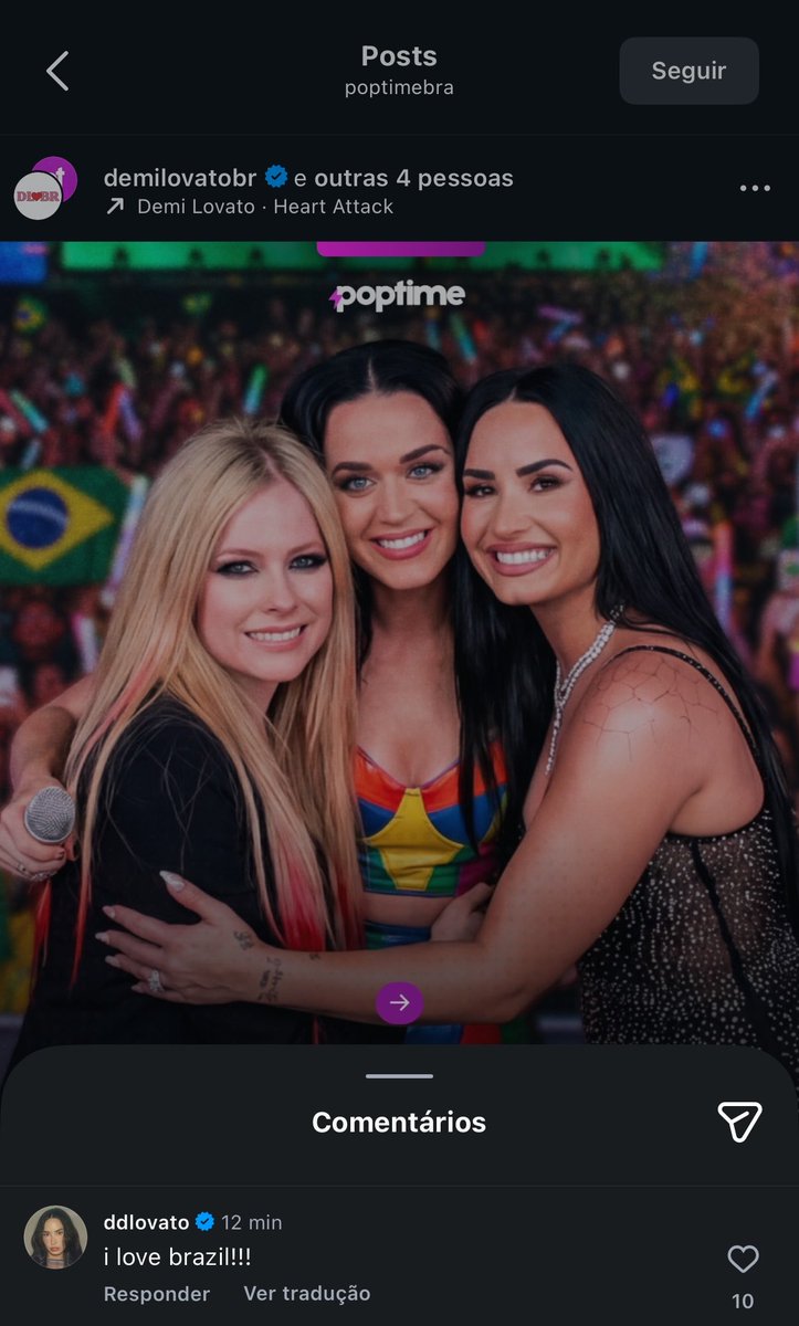 Demi Lovato Brasil tweet media