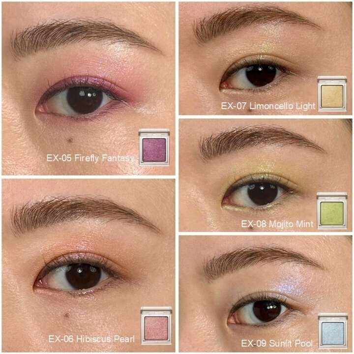 rmkrmk_jp's tweet image. プレイフルなカラーの限定アイシャドウ5色を紹介。

クリアなカラーで使いやすく、夏の煌めきを瞬時にまとうことができます。
お気に入りの1色を見つけてください✨

▼詳細はこちら
x.gd/U8ZJK

#RMK