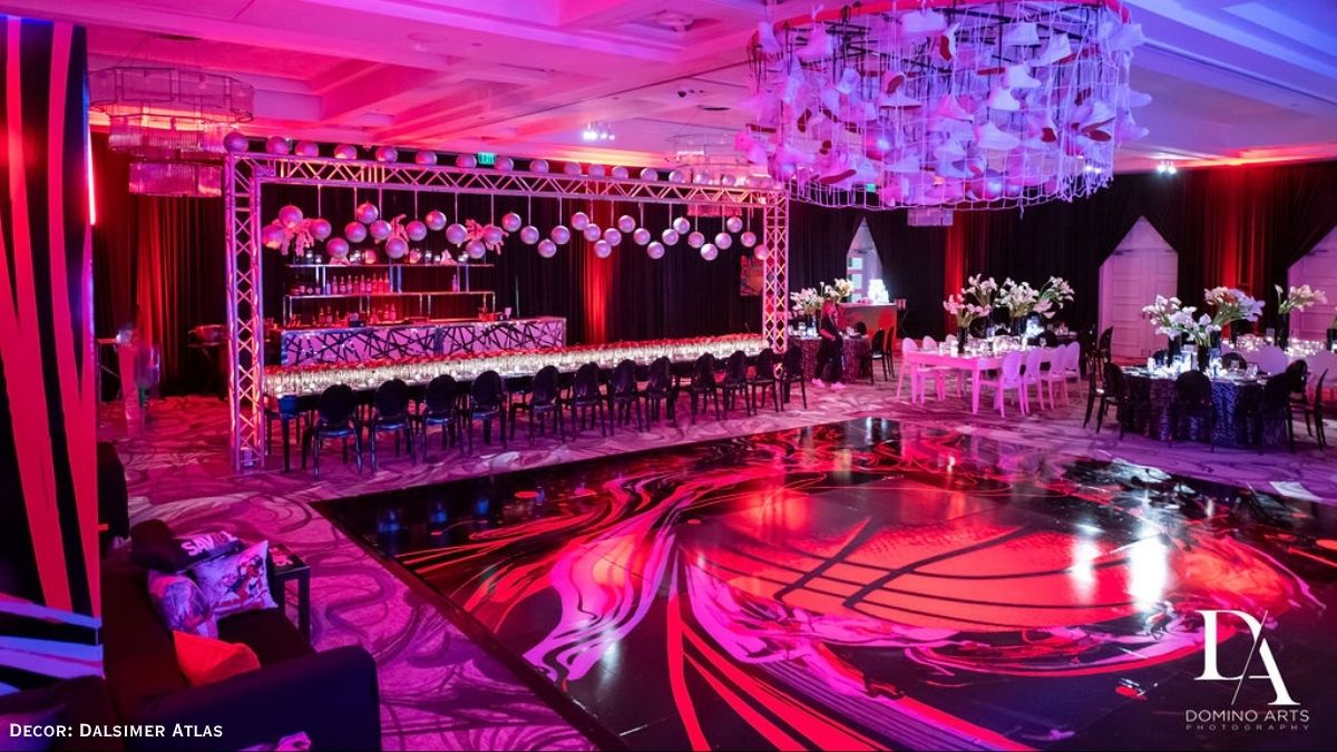DalsimerAtlas's tweet photo. Bold reds, dramatic lighting, and custom basketball graphics transformed this bar mitzvah into an unforgettable celebration. Thoughtfully designed to blend high-energy sports elements with refined floral details. Reach out to us for your next milestone event. https://t.co/bhs2YSEszQ