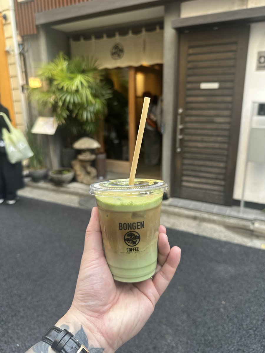HsuAnth's tweet photo. BONGEN COFFEE. Worth every bit of hype. https://t.co/pkU9a2ZZue