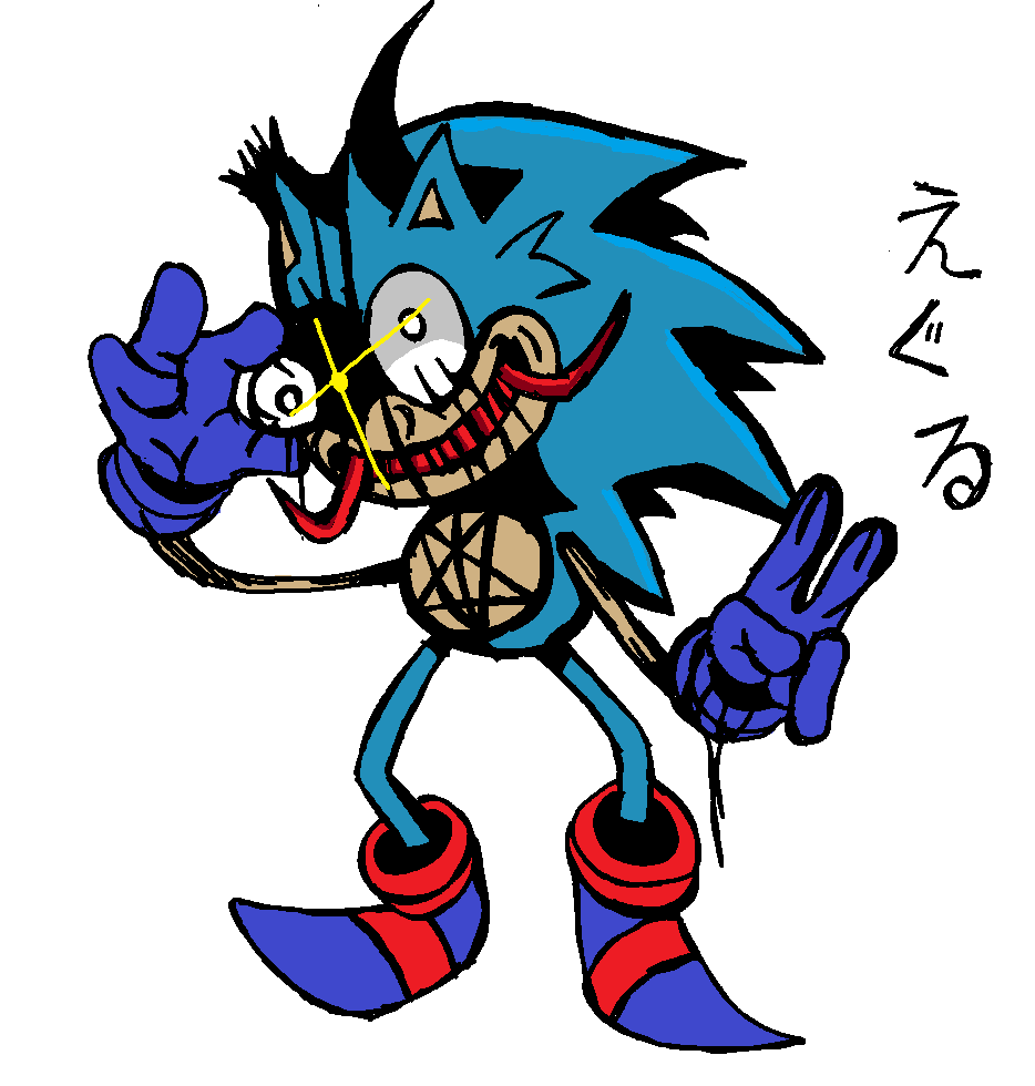 Gabe_Jana's tweet photo. new gouge design #gougesweep #sonicexe https://t.co/cXGvGrHuHy