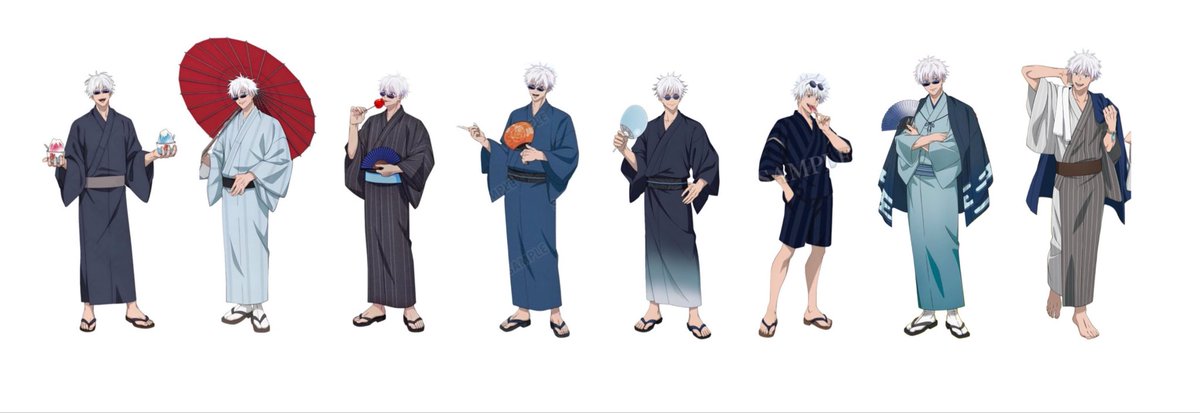 more Gojo in Yukata 💓