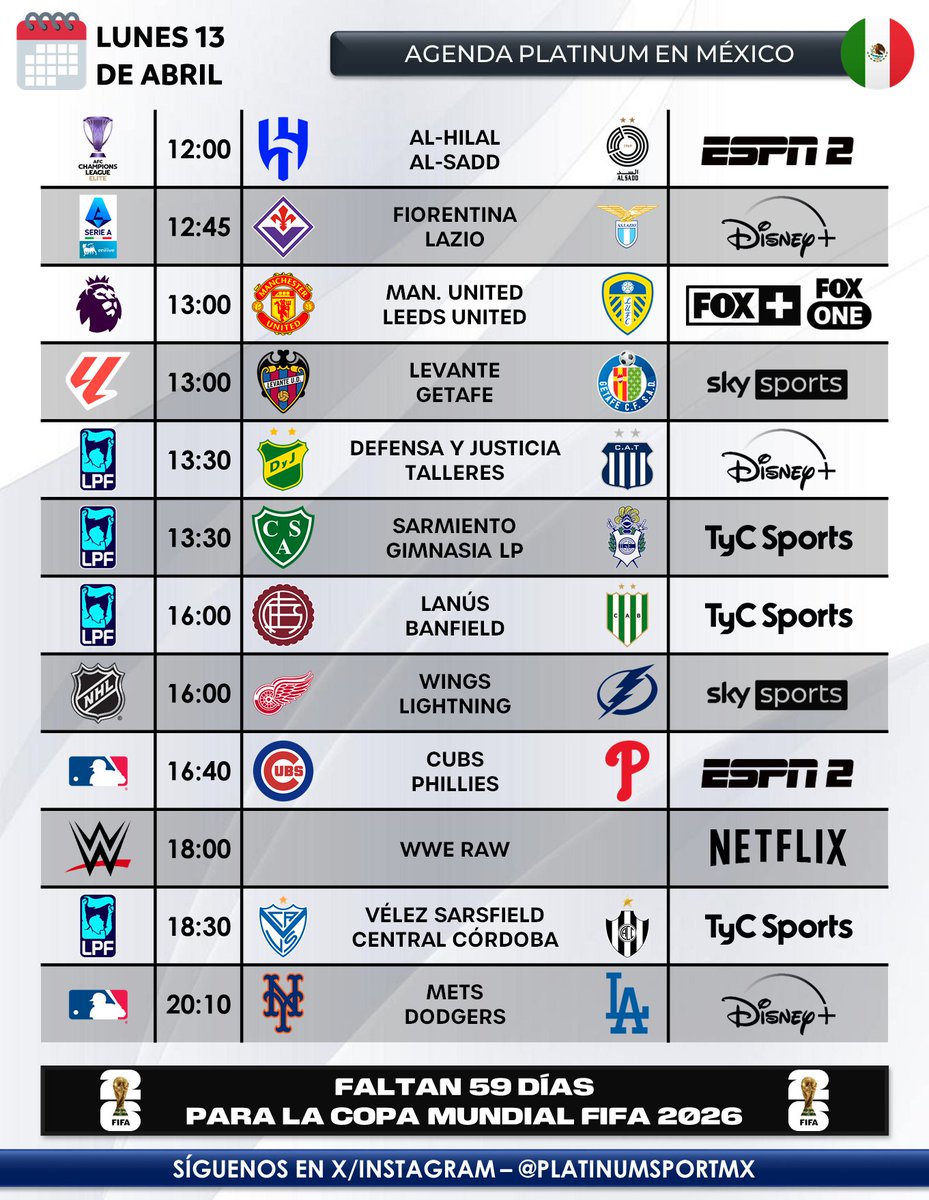 PLATINUM Sports tweet media