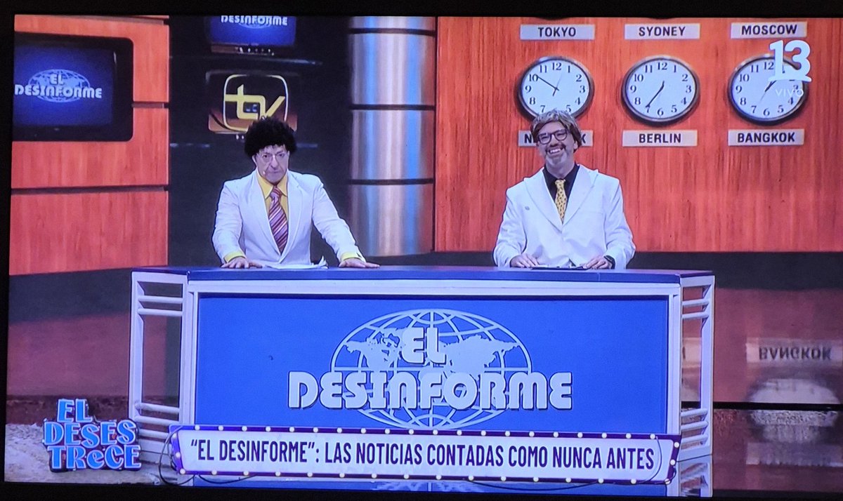 MigD2020's tweet photo. El único noticiero q veo: El Desinforme
Correeeesto
#ElDesestrece https://t.co/CXLIAbCJ5T