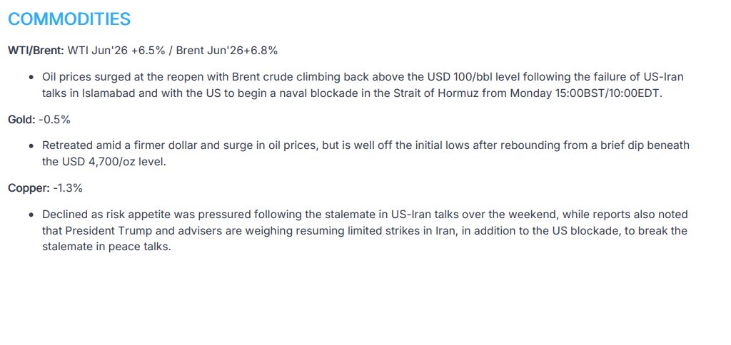 Newsquawk tweet media
