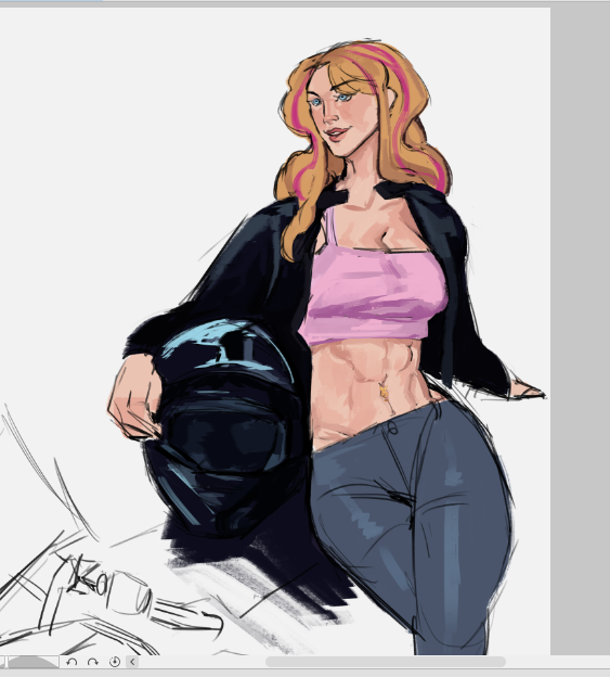 tive visões envolvendo melissa trovi e moto galera
então tomem um rabisquinho fajuto