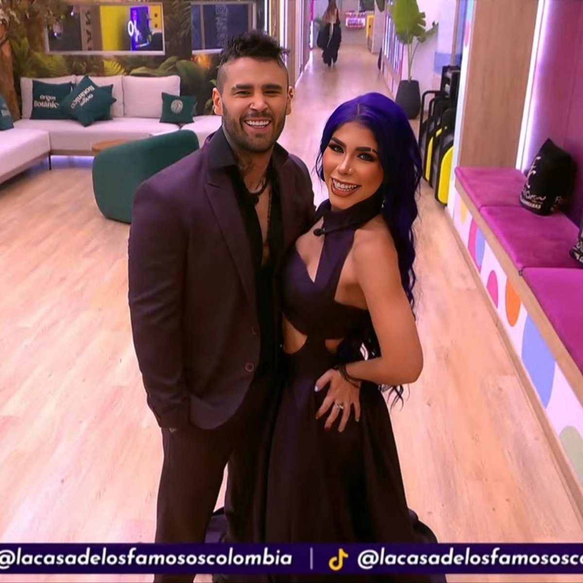 Divafamosa's tweet photo. Foticos de mis niños 

💜🐆

#LaCasaDeLosFamososCol3
#Alebi
#TeamEspecialistas
#Nelyest https://t.co/eo2J5RMuz7