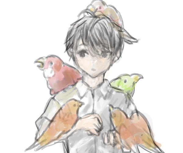 owl5138's tweet photo. #イラスト　#illustration　#オリジナル https://t.co/PxBZyGiY1Y