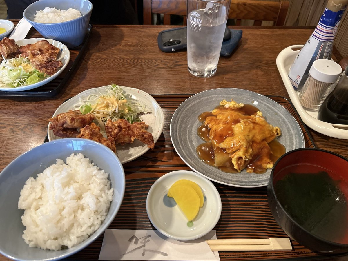 千ちゃん定食(800円)😋