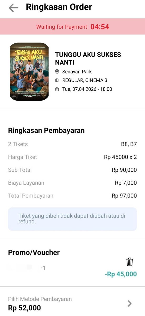 Delllll | jual tiket b1g1 xxi cine cgv tweet media