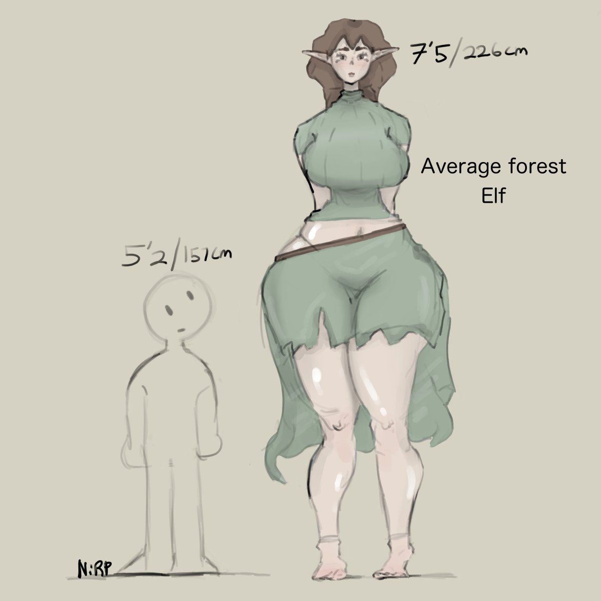 🧝🏼Height difference...