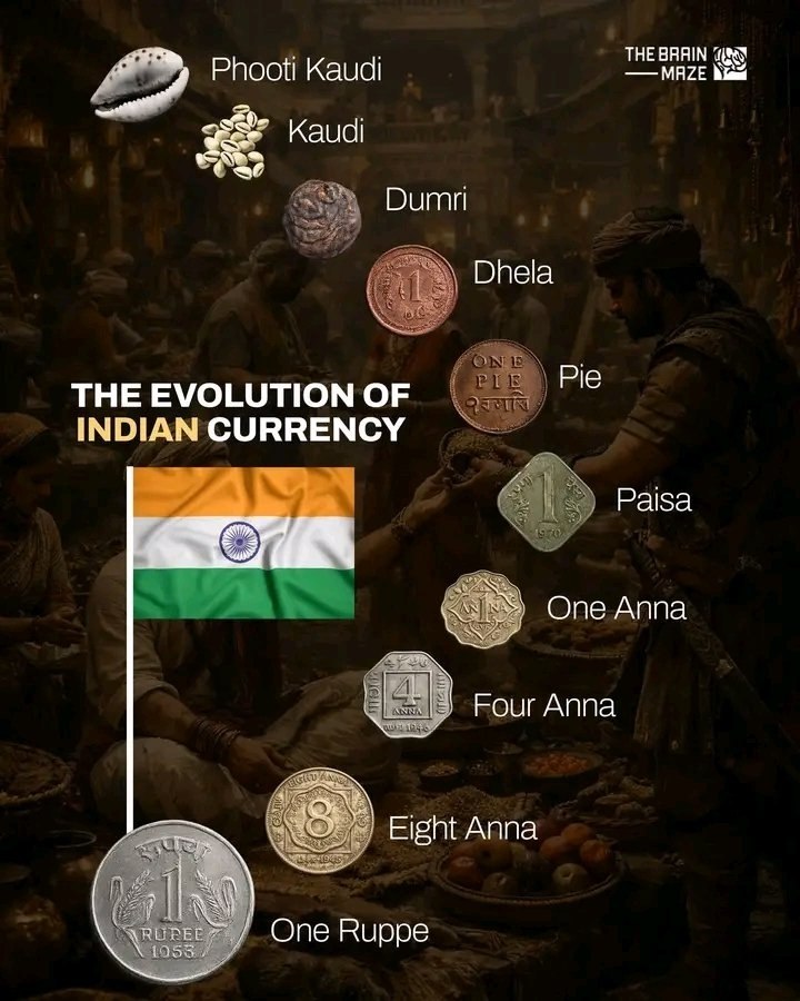SipraMohanty6's tweet image. The evolution of indian currency 💶#Indiancurrency 
#Rupee
#Evolution