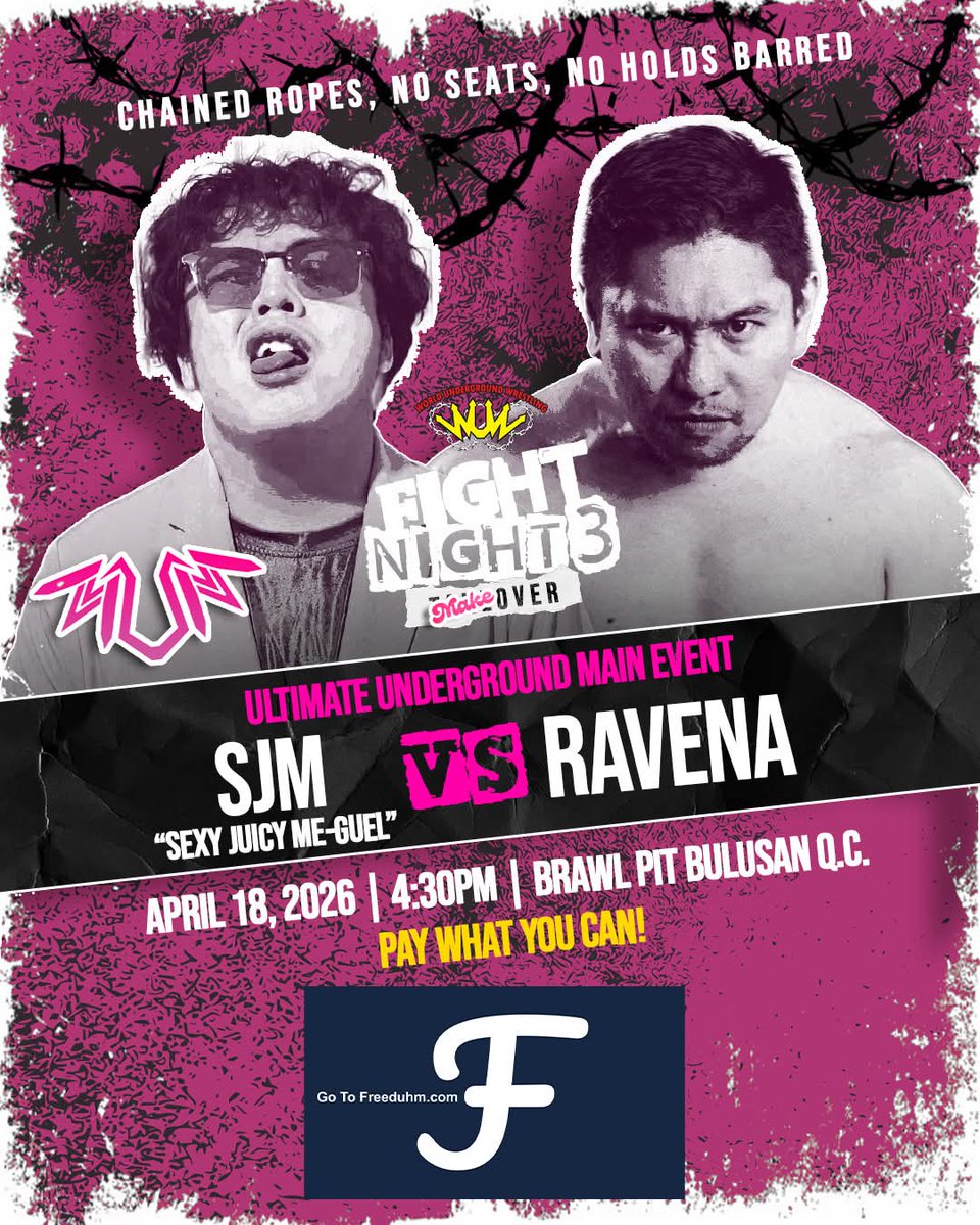 World Underground Wrestling - Philippines tweet media