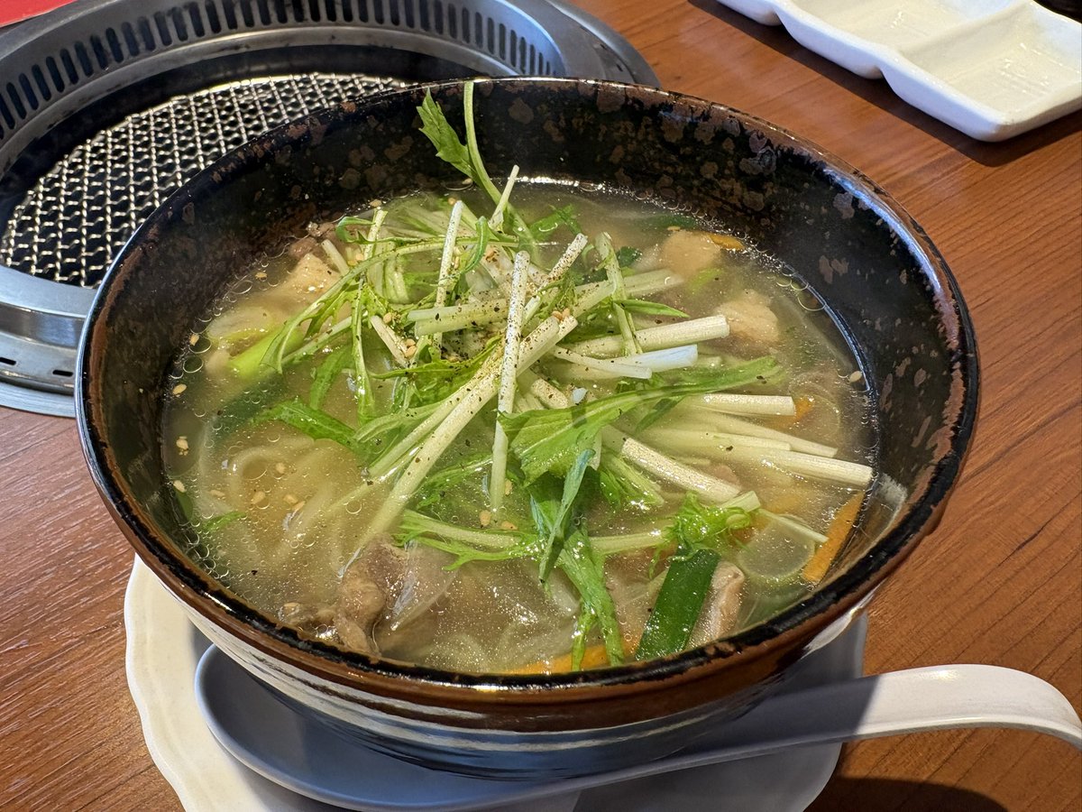 超個人的に、温麺はやまなか屋の塩温めんが好き