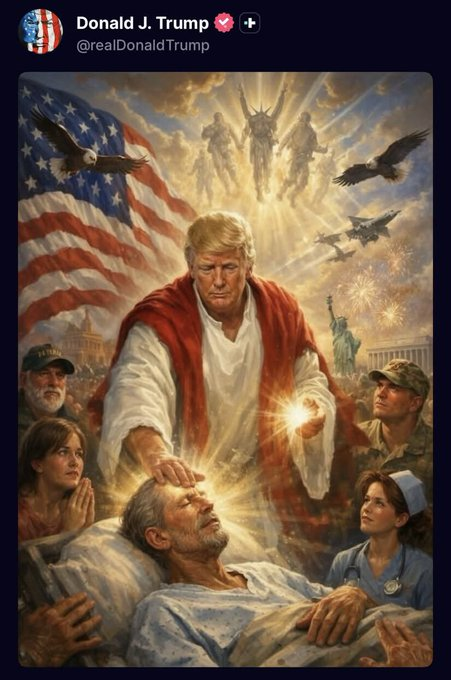 jurgen_nauditt's tweet photo. Trump attacks the Pope. And because that's not enough for him, he also breaks the first commandment.

Dear Americans, you'll be doing the whole world a huge favor if you don't wait until November. https://t.co/ndldA83a9T