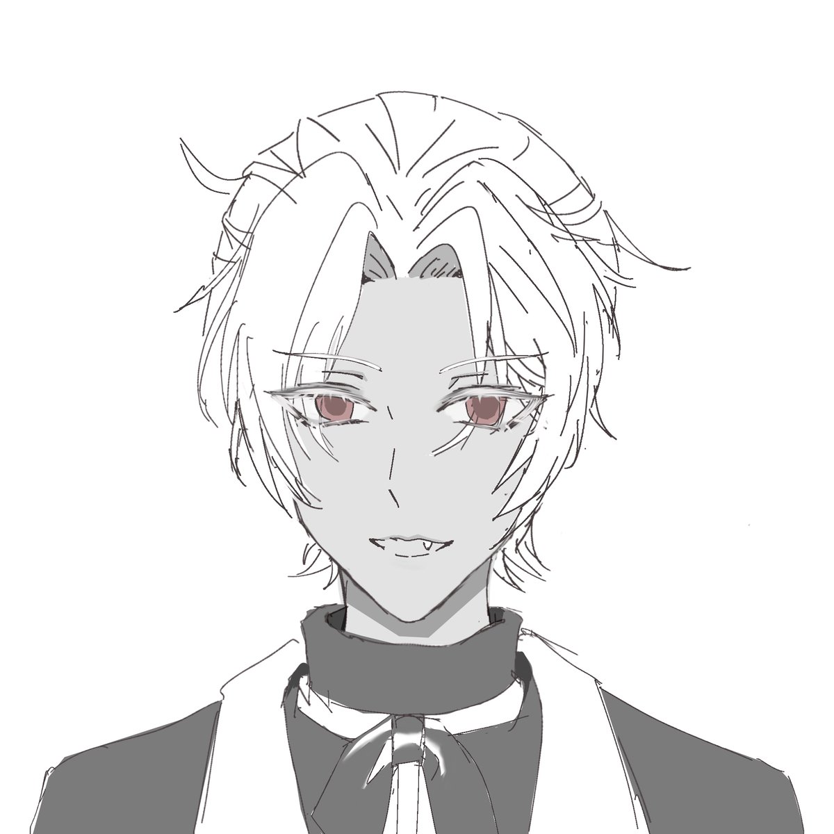 蓝色的雨飘落在诺艾的发梢 tweet media