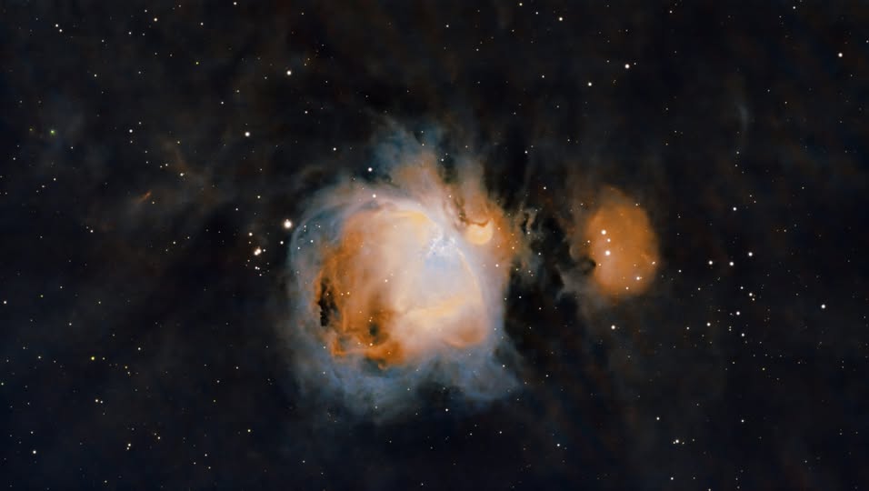 SVBONYsvbony's tweet image. Orion Nebula
The image consists of 12 x 180-second exposures each of S, H, and E. 
used a Stellavita for camera control and an SVBony SV545 scope. 
Credit：Markus Stein
#svbony #sv545 #astronomy #astrophotography #deepsky #space #OrionNebula