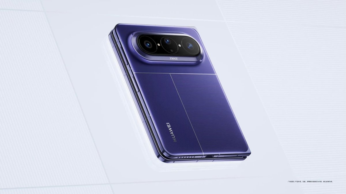 TechHome100's tweet image. Huawei Pura X Max 💜
#Huawei #HuaweiPuraXMax 
1/2🧵