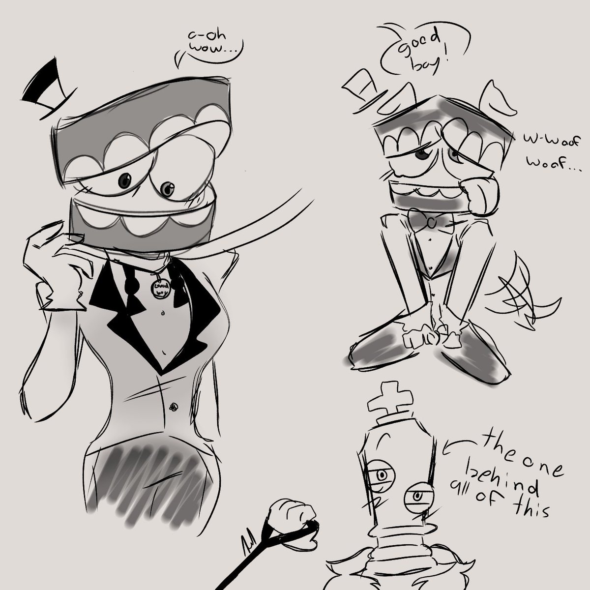 vincent_voxTV's tweet image. Puppy boy Caine.. I'm dreaming too much
#caine #puppyboy #kinger #royalteeth #tadc