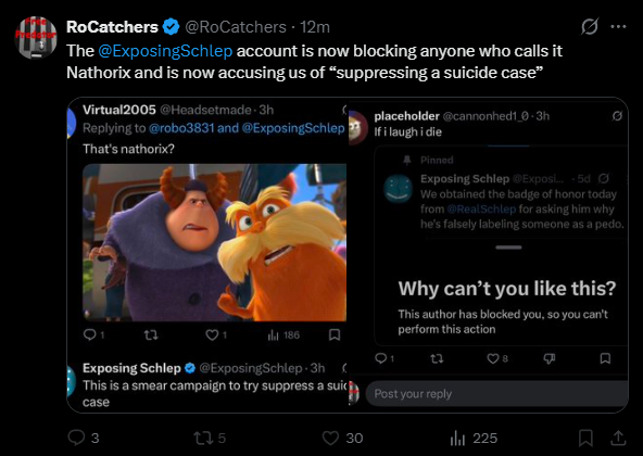 Exposing Schlep tweet media