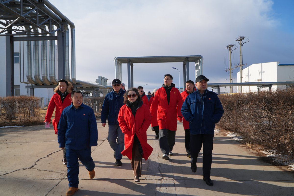 ChnAmbMongolia's tweet photo. Дорнод, Сүхбаатар аймагт ажиллах үеэрээ Чайна Рейлвэй Ресурс Шинь Шинь компани, Петрочайна Дачин Тамсаг, Цайрт Минерал зэрэг Хятадын хөрөнгө оруулалттай гурван төсөлтэй танилцлаа. 🦺
Тэд өндөр чанартай хөгжлийг эрэлхийлэхийн зэрэгцээ нийгмийн хариуцлагаа идэвхтэй хэрэгжүүлж буйд баяртай байна.

During my visit to Dornod and Sukhbaatar Aimags, I toured three Chinese-invested projects: CREC's Xinxin Company, PetroChina Daqing Tamsag, and Tsairt Mineral.🦺 
Great to see them pursuing high-quality development while actively fulfilling social responsibilities.