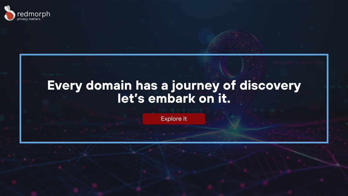RedmorphPrivacy's tweet photo. Every domain has a journey of discovery — let’s embark on it.
🔗 Learn more: https://t.co/BqgHvQnqE5

#CyberSecurity #ThreatIntelligence #DomainIntelligence #WebTracking
#SOC #DevOps #SecurityOperations #CloudSecurity #InfoSec
#SecurityMonitoring #DigitalRisk #RedMorph https://t.co/19HFgxrnbP