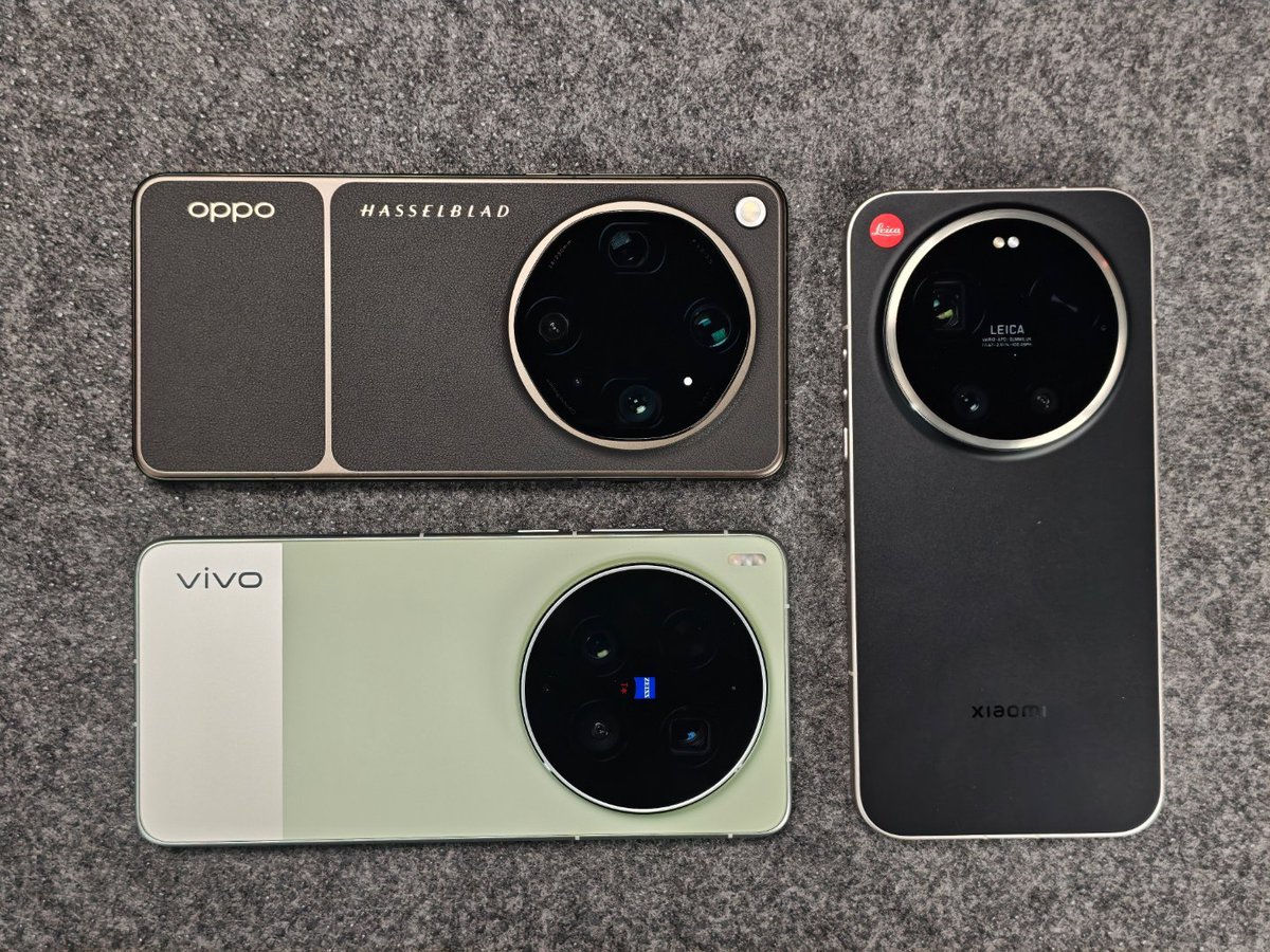 ayansonunigam's tweet image. Among these three which one looks better ❓ 

OPPO Find X9 Ultra  🆚  Vivo X300 Ultra 🆚 Xiaomi 17 Ultra 

#OPPO #vivo #Xiaomi