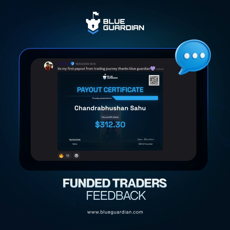 Congrats, Chandrabhushan, tumhare trading journey ke first payout ke liye! 🎉

Yeh ek BIG W hai 💪

India se traders ko win karte dekhna alag hi level ka feel deta hai 🇮🇳🔥