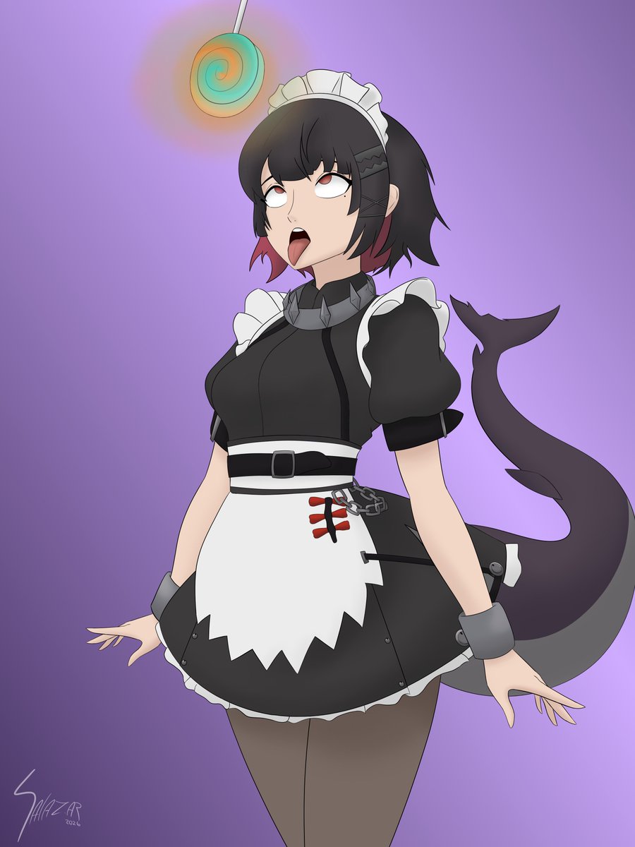 Salazaru99's tweet photo. '' Shark Girl?... More like Empty Mind Girl... Got them''

Commission on BlueSky
